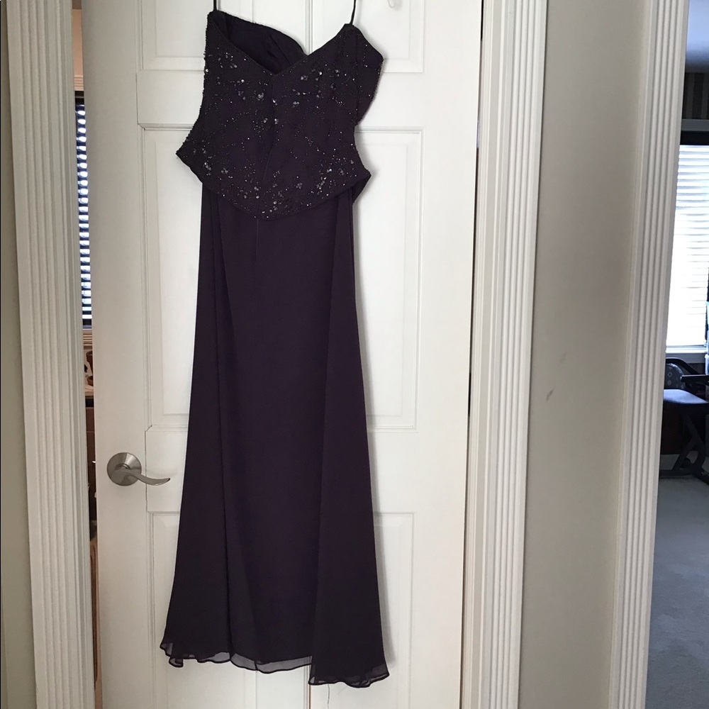 Beautiful mother of the groom beaded gown